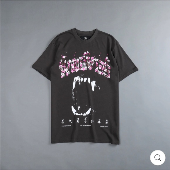 Darc Sport Other - DARC Sport Premium Classic Pump Cover T-Shirt Bloodthirsty Wolf Gray